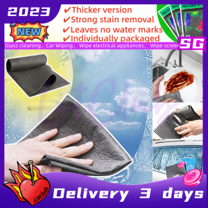 [SG SPOT]1/3/5PCS Thickened Magic Cleaning Cloth No Watermark Glass Wiping Cloth Reusable Window Glass Cleaning Cloth rag Kitchen Towel