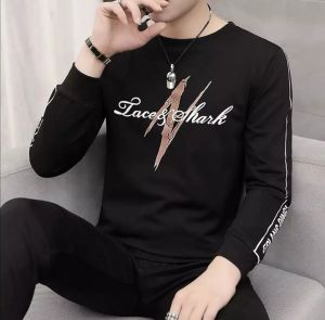 Promo Sweater Keren Kaos Pria Distro Lace Shark Crewneck Trendy Sweatshirt Elegan Sweter Cowo Kasual