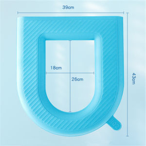 เบาะรองนั่งชักโครก  - วัสดุEVA กันน้ำ - แบบพกพา สบายตัว - สำหรับชักโครก/นั่งกลางแจ้ง G3301