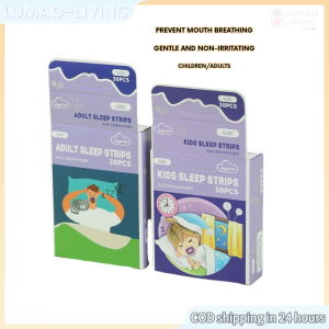 Stickers tidur malam 30 potonganuntuk tidur malam untuk kanak-kanak dandewasa 防口呼吸贴 安全无异味嘴贴