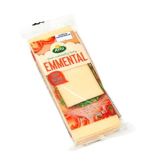 Arla Natural Emmental Cheese 200g Lazada PH