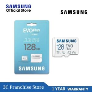 Samsung EVO PLUS 128GB 256GB 512GB 1TB Micro SD Card Memory Card Up to 130MB/s transfer speed