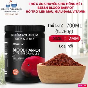 Thức ăn cá HỒNG KÉT La Hán Platinum Headup cho cá la hán giúp hỗ trợ lên CHÂU lên ĐẦU VÀ tăng sắc tố ĐỎ gói 260 (chất lượng như OKIKO Quick)