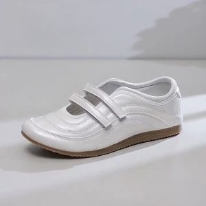 [JSJK]Womens Soft Mary Jane Flats Non-slip  Casual Work Shoes for Nurses Students Office shoes#a02