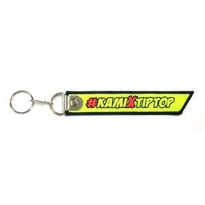 Keychain Key Chain Kuning hashtag KAMI