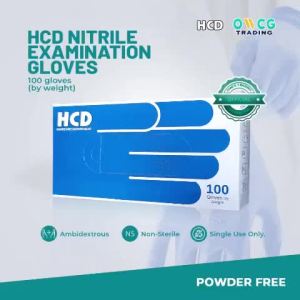 Nitrile Examination Gloves 100 Pcs/  Powder-Free  S/M/L  Ambidextrous  24H Shipout