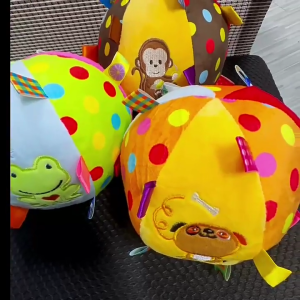 Pet Plush Balls Toy Molar Chew Toy Puppy Teething for Teething Cleaning Dog Balls Chew Balls Toy Teething