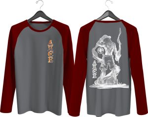 KAOS RAGLAN PRIA ACE M81 DEPAN BELAKANG \ KAOS RAGLAN PRIA LENGAN PANJANG ATASAN PRIA / KAOS MURAH / KAOS DISTRO / KAOS SIMPLE / T-SHIRT PRIA