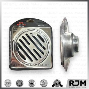 MULLER Saringan Got Stainless 4inch Floor Drain Afur Kamar Mandi rj