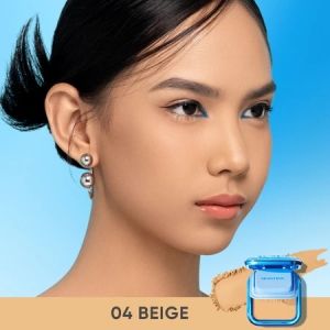 READY PROMO SKINTIFIC - Ultra Cover Powder Foundation 9g |  Two Way Cake Pressed Powder Matte Bedak tabur Padat ori Compact Meratakan warna kulit with Carnosine Ectoin Squalane Silk TWC Powder cushion matte official biru cushion tahan lama blur