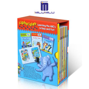 milu Gift Audio Scholastic Alpha tales A to Z Tales 26Pcs Picture Book + sight word tales