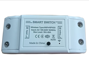 (HD1)Wifi Smart Switch 16A DIY Light Switches RF433 Wireless Smart Home Compatible with Tuya Smart Life App Home and Alexa. Saklar Pintar Wifi 16A DIY dengan RF433 Tanpa Wayar untuk Rumah Pintar Kompatibel dengan Aplikasi Tuya Smart Life