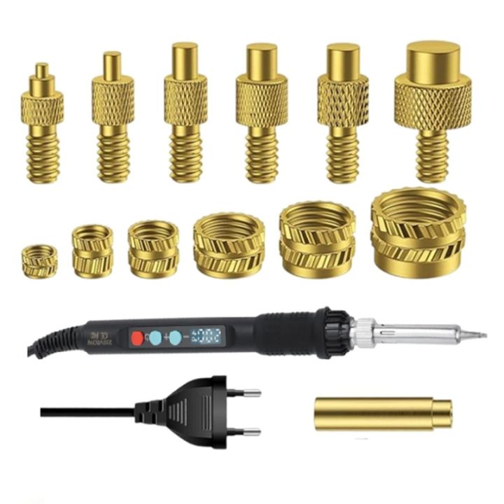 Heat Set Insert Tool Threaded Inserts Soldering Tips Set Heat Insert ...