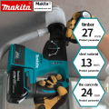 Makita Impact Hammer DHR242 18V LXT 24mm Rotary Hammer Concrete body only electric hammer impact drill rechargeable Brushless Cordless 24mm Rotary Hammer Rechargeable Electric Drill Power Tools(with 2 batteries + charger). 