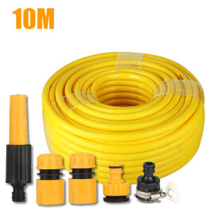 3/4Inch Garden Hose Nozzle Set Water Jet High Pressure Gardening Tools Nozzle Water Jet Spray Hose Pipe