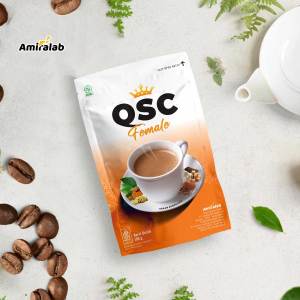AMIRALAB QUEEN SECRET COFFEE FEMALE Minuman Kopi Obat Pelancar Haid Menstruasi Siklus Bulanan Wanita 100gr
