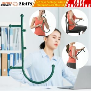 Pressure Trigger Point Self Massage Stick Hook Theracane Body Muscle Relief Original Thera Cane Back Massager Therapeutic Tools Hook-Massager