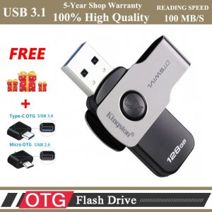 ♥COD100% original authentic USB Flash Drive USB Pen Drive Mini Memory Stick 128GB 64GB 32GB Pen Drive-DYXDTS77