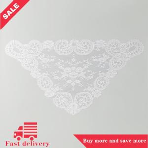 [COD] Spanish Traditional Triangle Lace Mantilla Women Head Covering  Church Catholic Veil