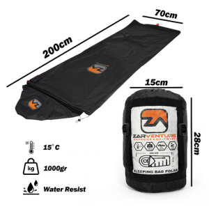sb sleeping bag kantong tidur inner polar bulu zarventure