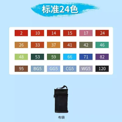 SYB 80 Color Alcohol Marker Art Marker Highlighter Pen Set Color Calligraphy Pen Set Marker Pen