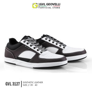 NEW ARRIVAL - Sepatu Pria GEOVELLI Original Sepatu Kasual Sneakers Model Formal Casual Santai Pria