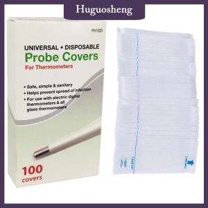 [huguosheng] 100Pcs/set Digital Thermometer Probe Cover Disposable Protector Electronic Cover