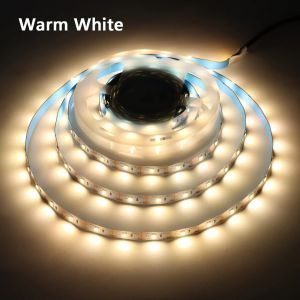 Lampu Backlight TV LED Strip DC 5V USB 2835 Warm White Light Cermin Ambient Dekorasi Kamar Rua