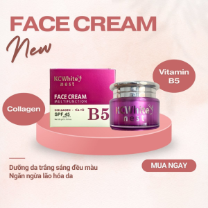 Kem face b5 kcwhite nest ngừa thâm mụn dưỡng trắng da chống lão hóa 20g