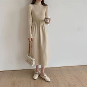 D11591 Autumn Premium Longsleeve Knit Dress
