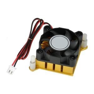 Gold Aluminium Heatsink DC5V 12V 40mm 40x40x10mm Fan for Efficient Northbridge Chipset Cooling Devices