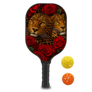 Lightweight Pickleball Paddle with Comfort Grip and Durable Fiberglass surface for Indoor/Outdoor sport racks ID 60625-165445124