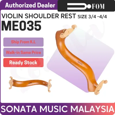 FOM ME035 Violin Premium Shoulder Rest For 3/4 4/4 Violins