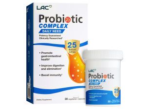 [LAC PROBIOTIC] Probiotic Complex 25 Billion CFU - Daily Support (30 powder sticks / 30 capsules)
