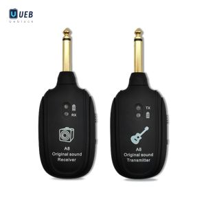 Ueblock✈ Guitar Wireless Transmitter Receiver Kit A8 UHF 730MHz