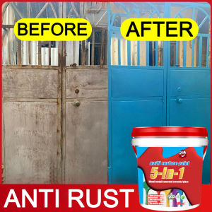 600ml Anti Rust Paint for Metal in Various Colors Turn Rust into a Protective Coat to Prevent Rust and Mildew Metal Rust Conversion Paint Rust Remover & Anti-Rust Primer