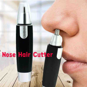 FREE BATTERY Electric Nose Hair Cutter Machine Mesin Cabut Bulu Hidung 54g 鼻毛修剪器送电池