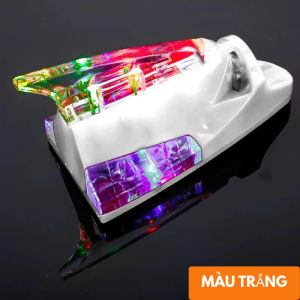 Đèn Vây Cá Mập LED Trang Trí Xe Ô Tô - Xe Máy Phát Sáng Đa Màu Phát Sáng Bằng Năng Lượng Gió