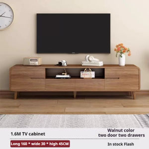 **Free Same Day Installation** TV Console Cabinet Solid Wood Floor Standing 6ft/5ft