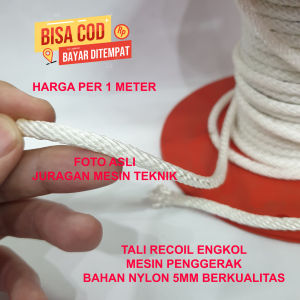 Tali Recoil Starter 5mm untuk Mesin Genset GX160 GX200 GX270 GX390
