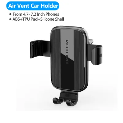 Vention Car Phone Holder Stand Universal For Air Vent Clip Mount Mobile Cell Stand Smartphone GPS Support For Xiaomi Samsung Huawei OPPO