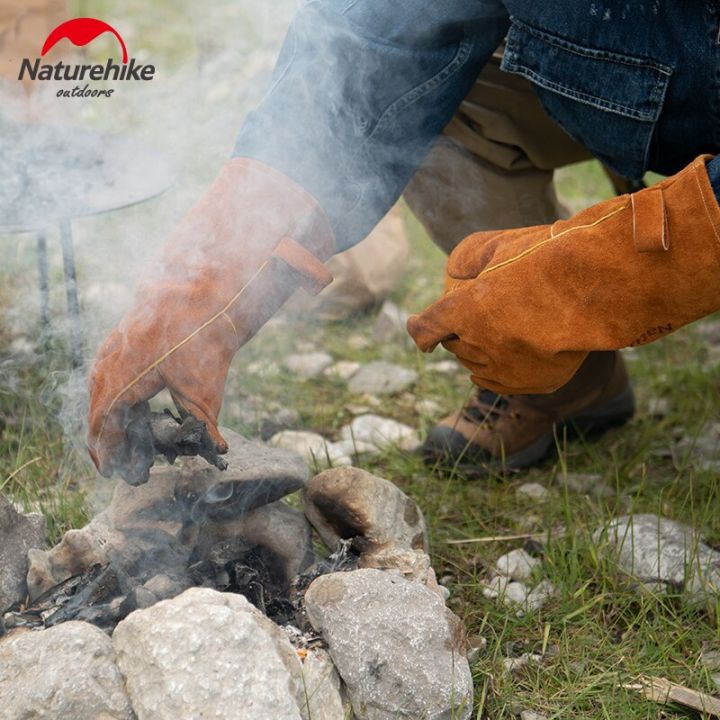 Naturehike%20Flame%20Retardant%20Insulation%20Glove%20Outdoor%20Heat%20Insulation%20Safety%20Working%20BBQ%20Gloves%20Cowhide%20Leather%20Fire%20Resistant%20Oven%20Cooking%20Anti%20Scald%20Camping%20Outdoor%20Camping%20Hiking%20Picnic%20Beach%20Original%20Nature%20Hike%20-%20Image%205