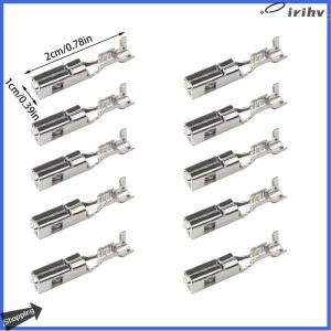 【jianzhanqinl】 10 Pcs 2.8MM Car ECU Brass Crimp Terminal Wire FCI Big Pins For Connector DJ627-2.8A DJ616A-2.8x0.8B