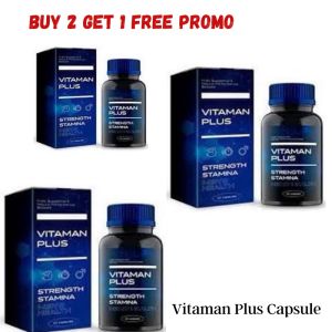 Original Vitaman Plus 15Capsules For Mens Prostate Health