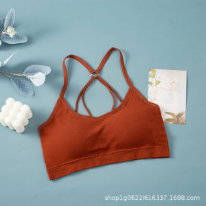 ZEEMIN Cross-border supply parachute beautiful back chest wrap tube top girl sling womens vest bottom sports bra underwear women