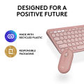 Logitech Pebble 2 Slim Multi-Device Bluetooth Wireless Keyboard and Mouse Combo | PC | Mac | Laptop. 