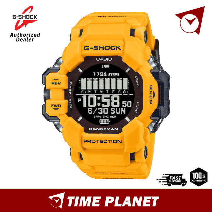 Official Warranty Casio G Shock GPR H1000 9 Master of G RANGEMAN Solar Powered Watch With Heart Rate Monitor GPS Lazada