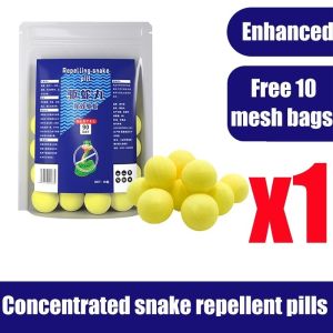 Outdoor & Household Snake Repellent Pellets Strong Effective Long-Lasting Snake Repeller for Courtyard Camping