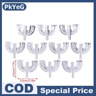 PkYeG 10Pcs Drum Claw Hook Professional Wear Resistant Hardware Bass Drum Set Drum Claw Hook Musical Instrument Accessories