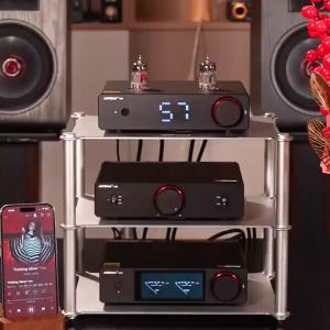 AIYIMA D20 HiFi DAC ES9039Q2M AK4493S Bluetooth 5.1 LDAC XLR Balanced 768kHz DSD512 Audio Decoder